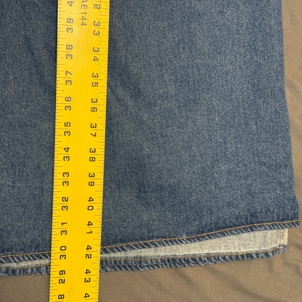 Commense Sweetheart Collar Denim Midi Dress - Picture 5 of 7